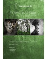 Pack de test / découverte Hahnemühle : Natural Line (Agave, Hemp, Bamboo), 2 feuilles de chaque format A3+