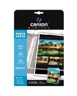 Papier Canson Digital Performance Photo Mat 180g, A4 50 feuilles