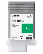 Encre Canon pour IPF 6300/6350/6400/6450 Verte 130ml PFI-106G 