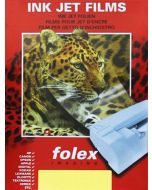 Film FOLEX Transparent Adhesif pour Laser A4, 50µ, 50 feuilles*