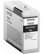 Encre Epson T8501 pour SureColor P800 : Noir Photo (C13T850100)
