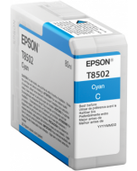 Encre Epson T8502 pour SureColor P800 : Cyan (C13T850200)