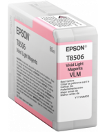 Encre Epson T8506 pour SureColor P800 : Magenta Clair (C13T850600)