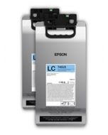 Encre Epson UltraChrome RS pour SC-R5000L- 2 poches x1,5L : Cyan Clair (C13T45U500)