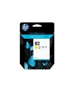 Cartouche C4913A (n°82) pour HP DesignJet 10/20/50/500/800 PS : Jaune - 69 ml