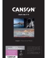 Papier CANSON INFINITY Baryta Photographique II 310g A3 25 feuilles