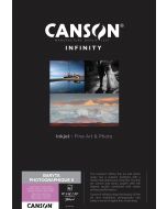 Papier CANSON INFINITY Baryta Photographique II 310g A3+ 25 feuilles 