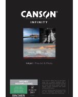 Papier CANSON INFINITY Arches® Aquarelle Rag 310g A3+ 25 feuilles