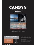 Papier CANSON INFINITY Arches® BFK Rives Blanc 310g A3 25 feuilles