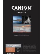 Papier CANSON INFINITY Arches® BFK Rives Blanc 310g A3+ 25 feuilles