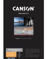Papier CANSON INFINITY Arches® BFK Rives Pure White 310g A3+ 25 feuilles
