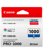 Cartouche d'encre Canon PFI-1000B (Bleue)