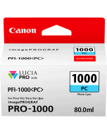 Cartouche d'encre Canon PFI-1000PC (Photo Cyan)