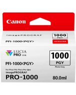 Cartouche d'encre Canon PFI-1000PGY (Photo Grise)