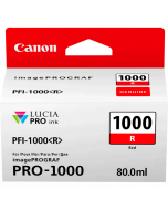 Cartouche d'encre Canon PFI-1000R (Rouge)