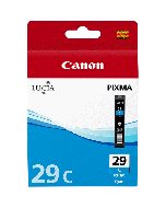 Cartouche d'encre Canon PGI-29C : Cyan - 36ml