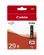 Cartouche d'encre Canon PGI-29R : Rouge - 36ml