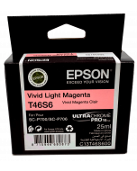 Encre Epson (25ml) pour SureColor P700 : Magenta Clair (T46S600)