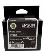 Encre Epson (25ml) pour SureColor P700 : Noir Photo (T46S100)