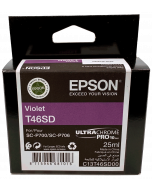Encre Epson (25ml) pour SureColor P700 : Violet (C13T46SD00)