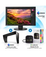 Pack Photo / Vidéo EIZO CS2400S + Calibrite Display Pro HL + Visière CH24