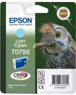 Encre Epson (Chouette) pour Stylus Photo 1400: cyan clair