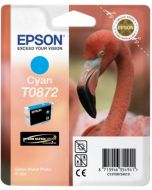 Encre Epson (Flamand Rose) pour Stylus Photo R1900 : High Gloss cyan (C13T08724010)