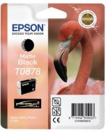 Encre Epson (Flamand Rose) pour Stylus Photo R1900 : High Gloss noir mat (C13T08784010)