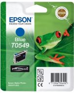Encre Epson T0549 (Grenouille) pour Stylus Photo R800 et R1800 : bleue