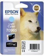 Encre Epson T0965 (Loup) pour Stylus Photo R2880 : cyan clair