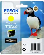 Encre Epson T3244 pour SureColor P400 : Jaune (C13T32444010)