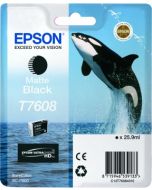 Encre Epson T7608 (Orque) pour SureColor P600 : Noir Mat (C13T76084010)