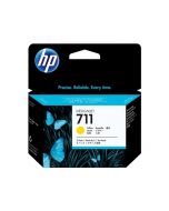 HP 711 Pack de 3 cartouches encre DesignJet Jaune - 29 ml - CZ136A