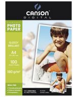 Papier Canson Digital Everyday Photo Brillant 180g, A4 100 feuilles