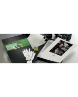 Hahnemuhle Portfolio Box : Coffret  Hemp 290g A3+ 50 feuilles + 2 Gants + 3 Certificats 