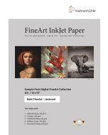Pack de test / découverte Hahnemühle : Matt FineArt Texturé (Albrecht Dürer, Torchon, German Etching, William Turner, Museum Etching), 2 feuilles de chaque format A4