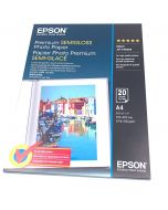 Papier Epson Photo Premium Semi-Glacé, 251g, A4 20 feuilles