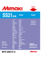 Encre Mimaki SS21 pour JV33, JV34, JV5, CJV - Cyan 440ml (SPC-0501C-2)