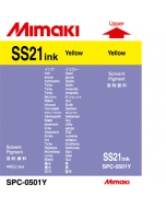 Encre Mimaki SS21 pour JV33, JV34, JV5, CJV - Jaune 440ml (SPC-0501Y)