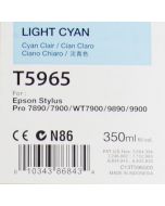 EPSON T5965 (C13T596500) - Cartouche d'encre Cyan Clair 350ml 