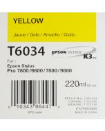 EPSON T6034 (C13T603400) - Jaune 220ml