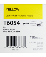 EPSON T6054 (C13T605400) - Jaune 110ml --> voir T6064 (C13T606400) JAUNE 220ML 