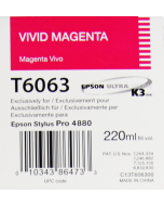 EPSON T6063 (C13T606300) - Vivid Magenta 220ml