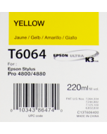 EPSON T6064 (C13T606400) - Jaune 220ml