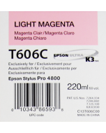 EPSON T606C (C13T606C00) - Magenta Clair 220ml