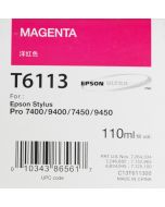 EPSON T6113 (C13T611300) - Pigment Magenta 110ml