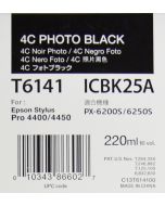 EPSON T6141 (C13T614100) Encre Noir Photo 220ml