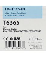 EPSON T6365 (C13T636500) - Cartouche d'encre Cyan Clair - 700ml
