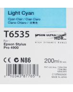 Epson T6535 (C13T653500) - Cartouche d'encre Cyan Clair 200ml