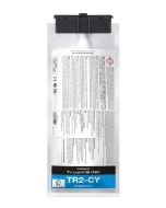 Cartouche d'encre Roland TR2-CY Cyan : poche de 500ml